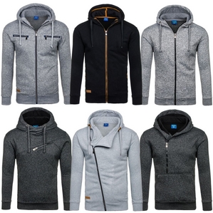BOLF Herren Kapuzenpullover Sweatjacke Hoodie Pullover Langarm