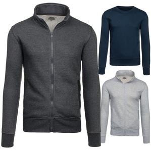 BOLF Herrenshirt Pullover Sweatjacke Shirt Langarm Herren 1A1