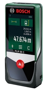 Bosch PLR 50 C Digitaler Laser-Entfernungsmesser