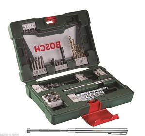 BOSCH 48-teilig V-Line Bit- und Bohrer-Set Zubehör 2607017314