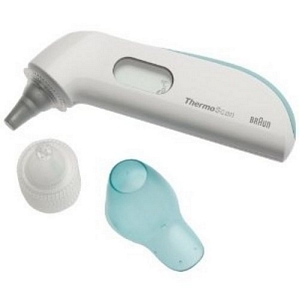 Braun IRT3020 Thermoscan Ohrthermometer Fieberthermometer inkl. 50 Schutzkappen