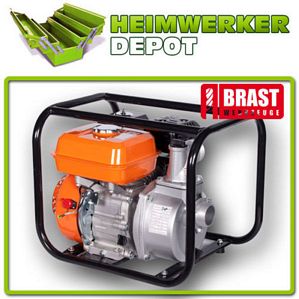 Brast Wasserpumpe Benzin 5,5 PS Motorpumpe