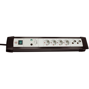 Brennenstuhl Premium-Line TV+HiFi 30.000A Überspannungsschutz-Steckdosenleiste (1155050084)
