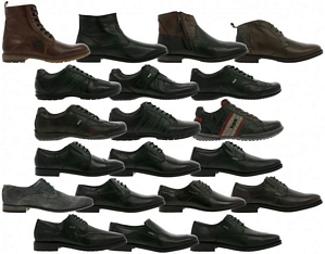 Bugatti Schuhe Herren Schnürschuhe Business Anzugschuhe verschiedene Modelle