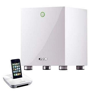 Canton your_Sub Lackweiß highgloss Wireless Aktiv-Subwoofer inkl. your_dock