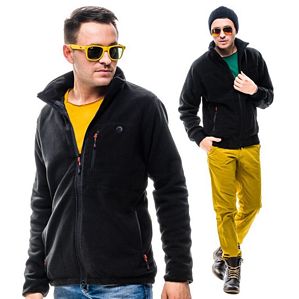 Casablanca Sportjacke Zipper Sport Outdoor Fleecejacke