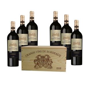 Cháteau Saint-Martin 6 x 0,75L/Flasche Rotwein Bordeaux