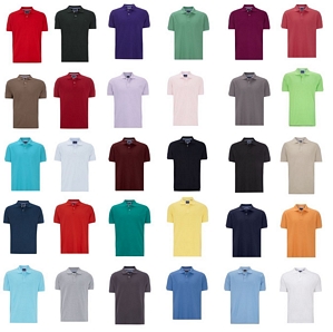 Christian Berg Men Poloshirt Peter Piqué Baumwolle