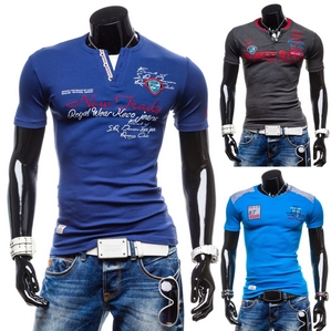 Comeor T-Shirt Kurzarm Motiv Aufdruck