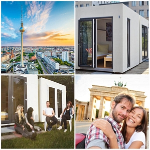 BERLIN Cube Lodges Mitte 2 Übernachtungen für 2 Personen