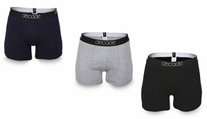 3er-Pack DECADE Herren Premium Designer Boxershorts