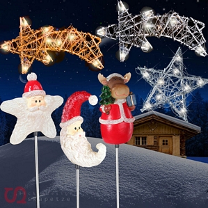 Weihnachtsbeleuchtung Winter Solarlampe Weihnachtslampe Lichterkette Weihnachten