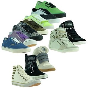 Diesel Sneaker Damen Schuhe Halbschuhe Sommersneaker