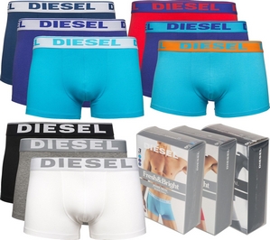 3er Pack DIESEL The Essential Fresh & Bright Boxer Trunk Boxershorts