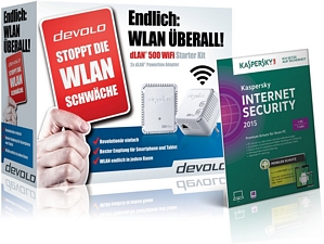 devolo dLAN 500 Wifi Starter Kit (3er-Set)