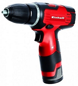 Einhell TH-CD 12-2 LI Akku Bohrschrauber Kit mit 214 teiligem Zubehör