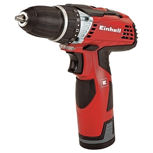 EINHELL Akku-Bohrschrauber TE-CD 12 Li inkl. 1×1,3 Ah Akku + Ladegerät + Koffer