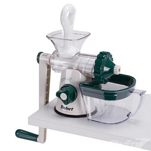 Defort DSJ-200 Saftpresse Manuell Entsafter Obstpresse Gemüsepresse