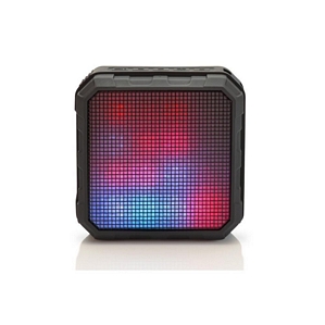 EDNET 33042 Spectro LED Bluetooth 4.0 Lautsprecher NFC spritzwassergeschützt