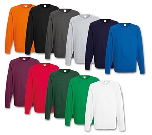 Fruit of the Loom Sweatshirt M L XL XXL Shirts Herren Pullover