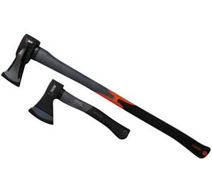 FUXTEC 3er Axt-Set Beil Spaltkeil Spaltbeil