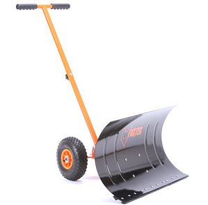 FUXTEC FX-SS-740 Schneeschaufel mit Rädern Schneeschieber