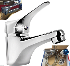 Homeline Armaturen Waschtisch Armatur Einhebelmische Wasserhahn Badmöbel Badarmaturen