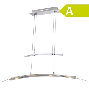 GLOBO Hängeleuchte EEK A 4xLED 5 Watt chrom (68105-4H)