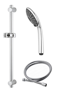 Grohe Komplett Duschset 3 Strahl Handbrause Brause Bad Dusche Armatur Chrom