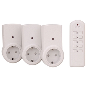 Grafner Funk Steckdosen Schalter 4 teilig Set (FSD 10156)