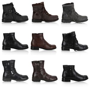 Gefütterte Herren Boots 99286 Stiefel Größe 40-45