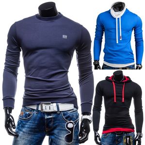 Bolf Herrenshirt Langarmshirt Sweatshirt Longsleeve Kapuzenpullover