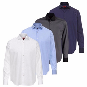HUGO BOSS Herren Hemd Businesshemd C-Eddi Regular Fit