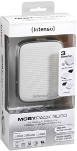 Intenso MobyPack 3000 mobile Ladestation 3000 mAh weiß