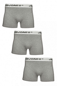 3er Pack JACK & JONES Boxershorts Herren Boxer Unterwäsche Baumwolle