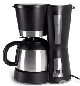 Kaffeemaschine Thermoskanne Isolierkanne Schwarz