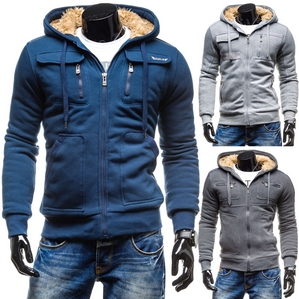 Kamlin Sweatjacke Übergangsjacke Herrenjacke Hoodie Kapuzenpullover
