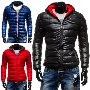 Kamlin Winterjacke Herrenjacke Steppjacke Hoodie Zipper Sweatjacke Jacke Winter 4D4