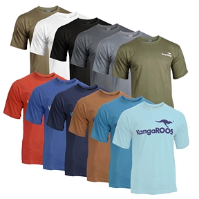2er Pack KangaROOS T-Shirt mit Logoprint