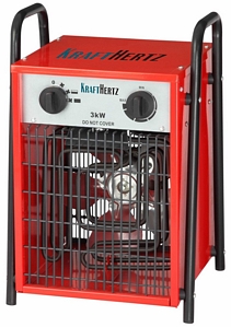 KRAFTHERTZ Elektro Heizgerät Heizstrahler Heizlüfter 3KW