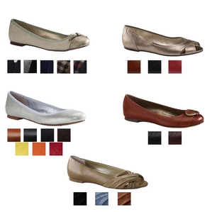LANDS´ END Damenschuh Ballerinas viele Farben und Größen