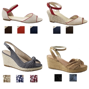 LANDS´ END Damenschuhe Sandaletten Sandale