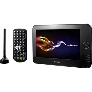Lenco TFT-726 Tragbarer LCD-TV 7 Zoll mit DVB-T-Antenne