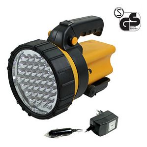 LED Akku-Lampe Handscheinwerfer Taschenlampe
