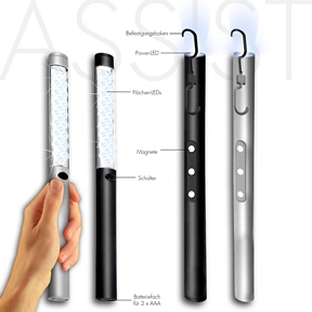 2er-SET LED Taschenlampe Allzweckleuchte