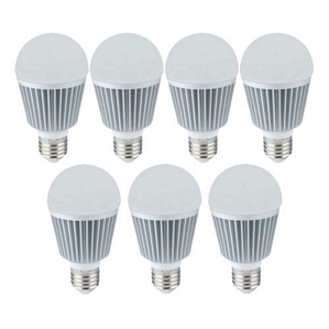 7er Spar-Set LED Lampen E27 Leuchtmittel 9 Watt 760 Lumen 3.000 K