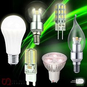 LED-Leuchtmittel Sets E27 GU10 G9 E14 T8 G4 Warmweiß RGB Blau