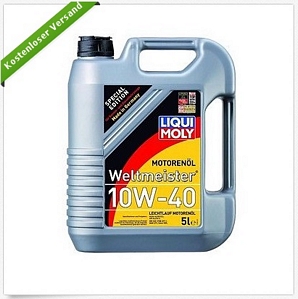 Liqui Moly 5 Liter Motorenöl 10W-40 Weltmeister Special Edition