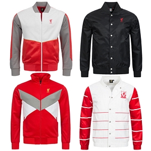 Liverpool FC Majestic Jacke Track Jacket Hoodie Sweat The Reds LFC