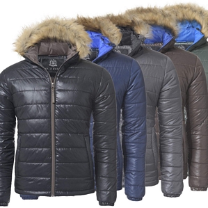 MALEXXIUS Glossy Jacke MAXXIMUS Daunenjacke / Mantel / Winterjacke (MAL012)
